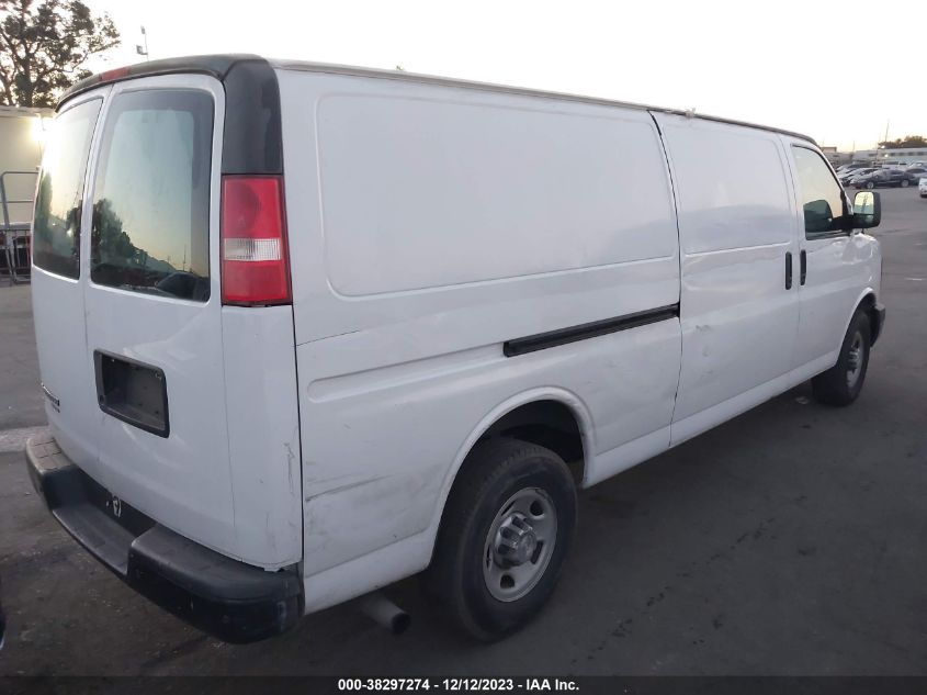 2015 CHEVROLET EXPRESS 2500 WORK VAN 1GCWGGCG5F1286373