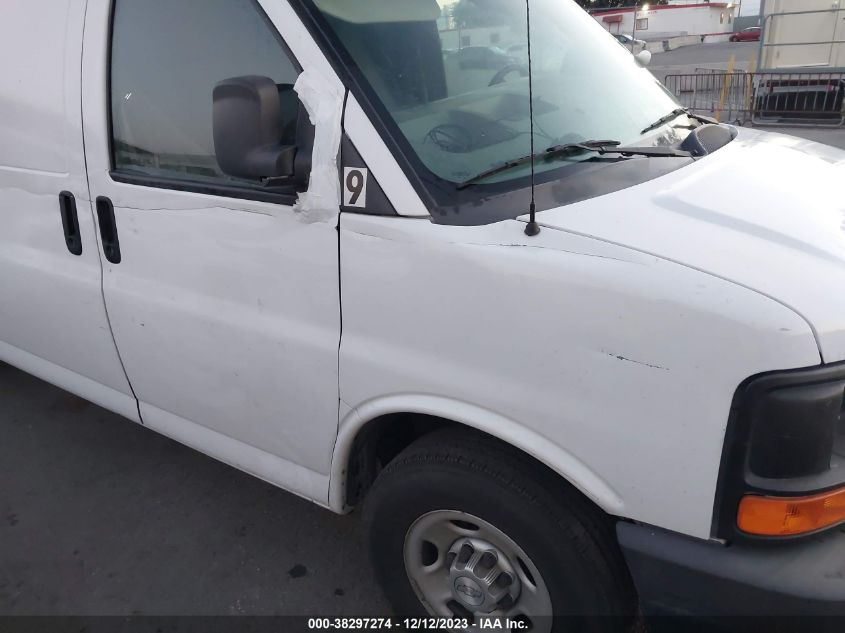 2015 CHEVROLET EXPRESS 2500 WORK VAN 1GCWGGCG5F1286373
