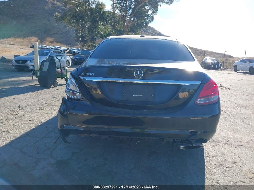 2016 MERCEDES-BENZ C 300 LUXURY/SPORT - 55SWF4JBXGU129048