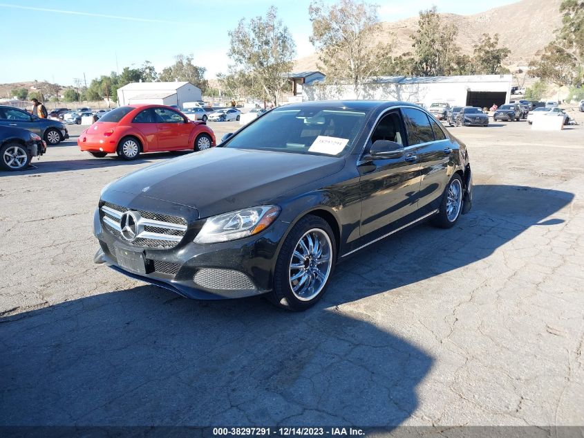 2016 MERCEDES-BENZ C 300 LUXURY/SPORT - 55SWF4JBXGU129048