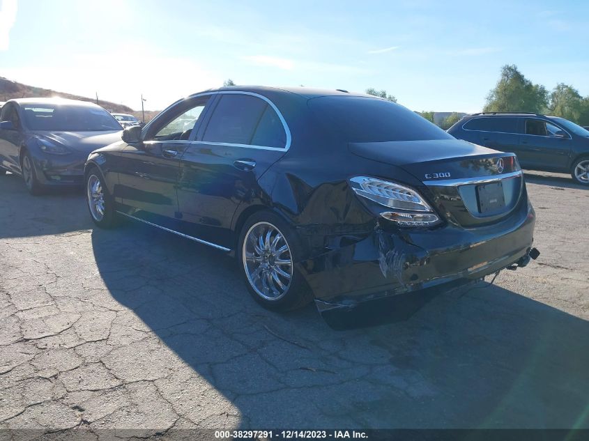 2016 MERCEDES-BENZ C 300 LUXURY/SPORT - 55SWF4JBXGU129048