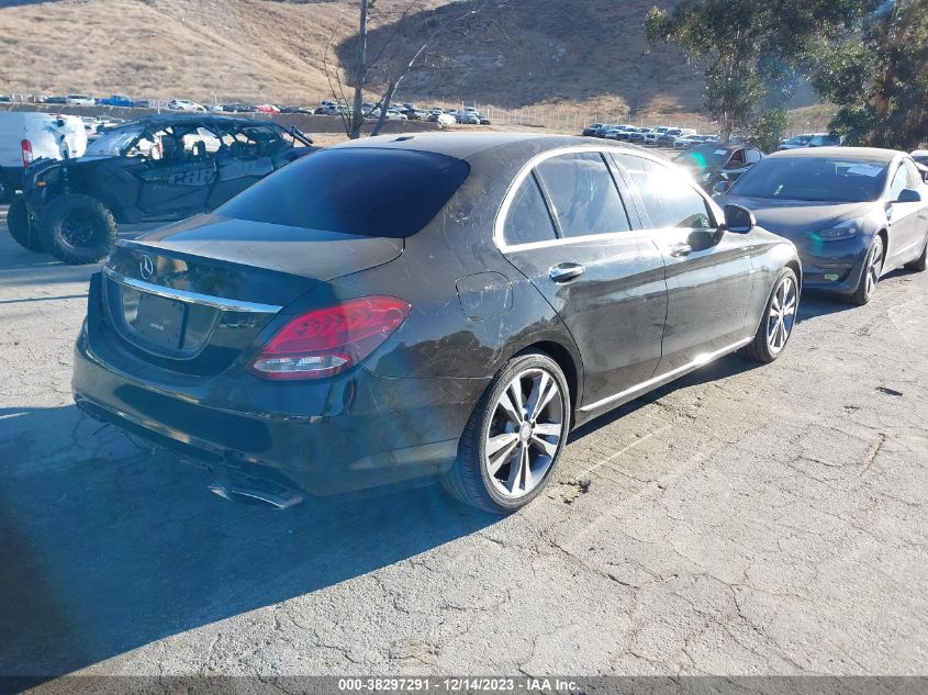 2016 MERCEDES-BENZ C 300 LUXURY/SPORT - 55SWF4JBXGU129048