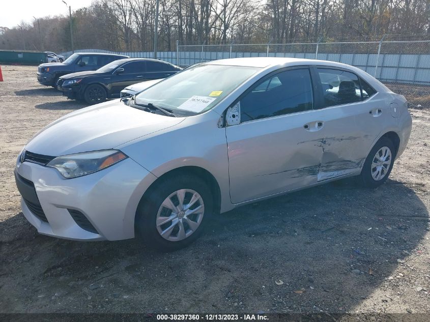 2015 TOYOTA COROLLA L - 2T1BURHE4FC446670