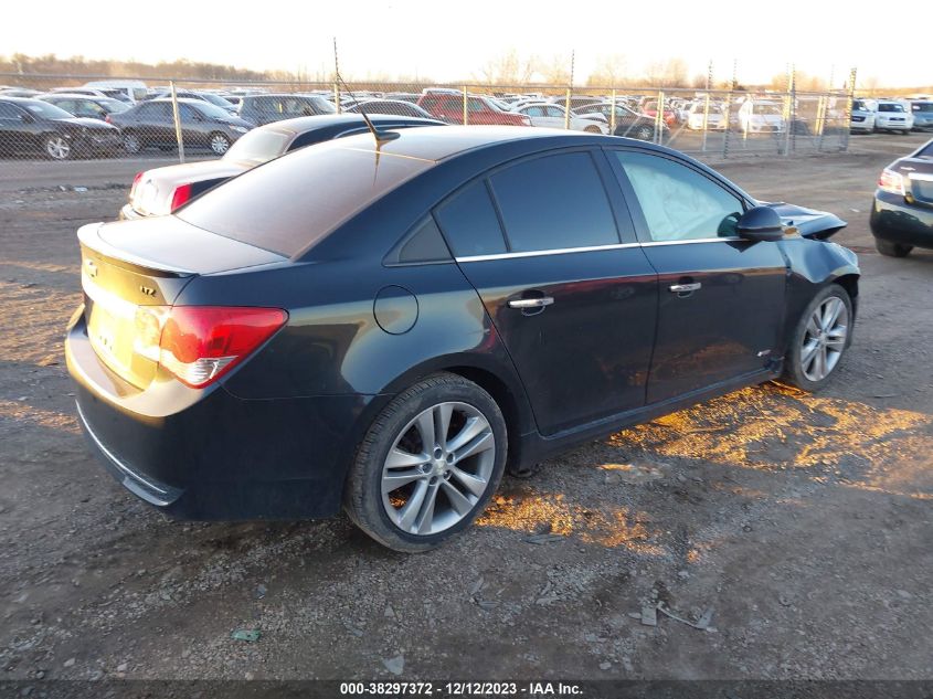 2014 CHEVROLET CRUZE LTZ - 1G1PG5SB3E7285080