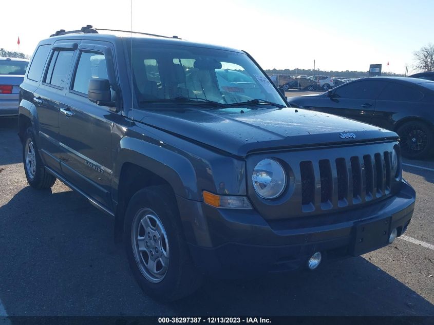 2015 JEEP PATRIOT SPORT - 1C4NJPBA6FD110280