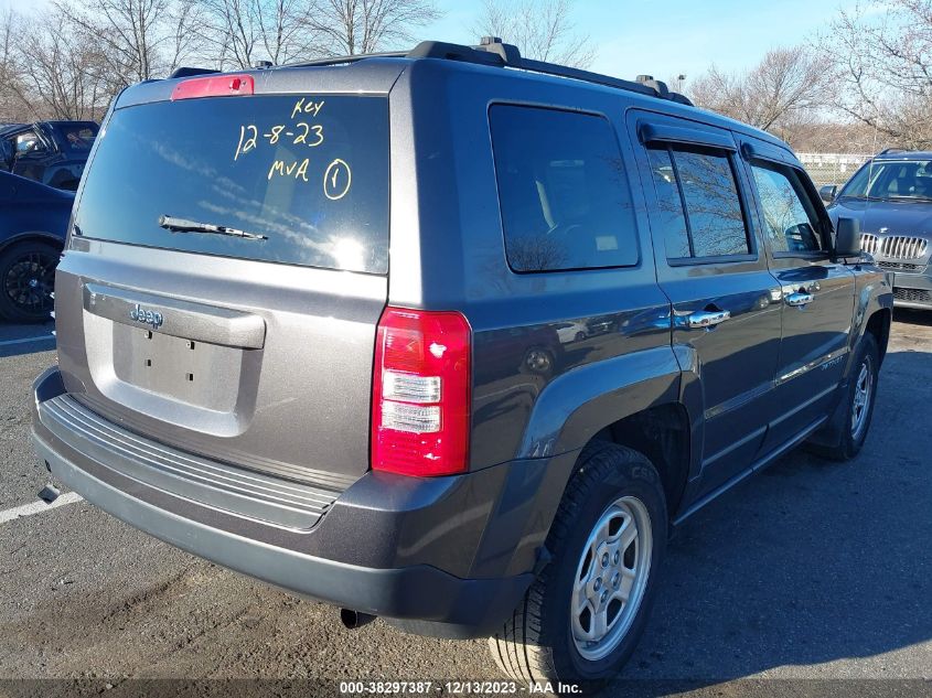 2015 JEEP PATRIOT SPORT - 1C4NJPBA6FD110280