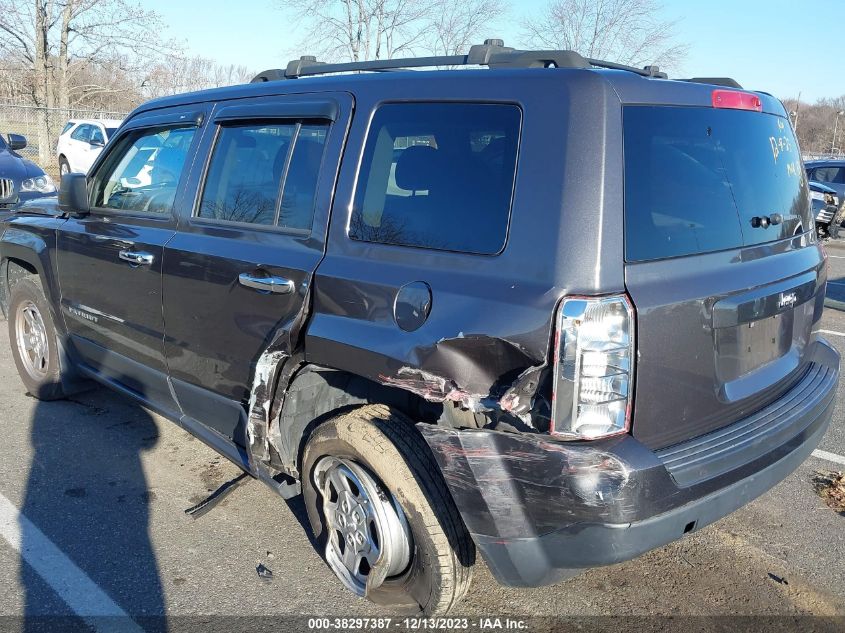 2015 JEEP PATRIOT SPORT - 1C4NJPBA6FD110280