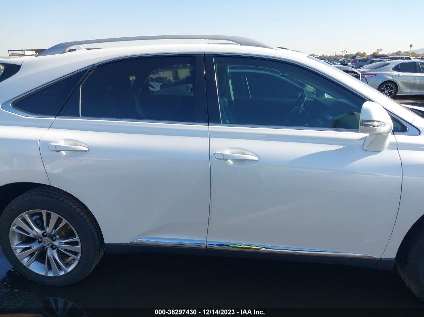 2013 LEXUS RX 350 - 2T2ZK1BA9DC102580