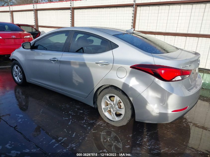 2015 HYUNDAI ELANTRA SE - 5NPDH4AE2FH570167