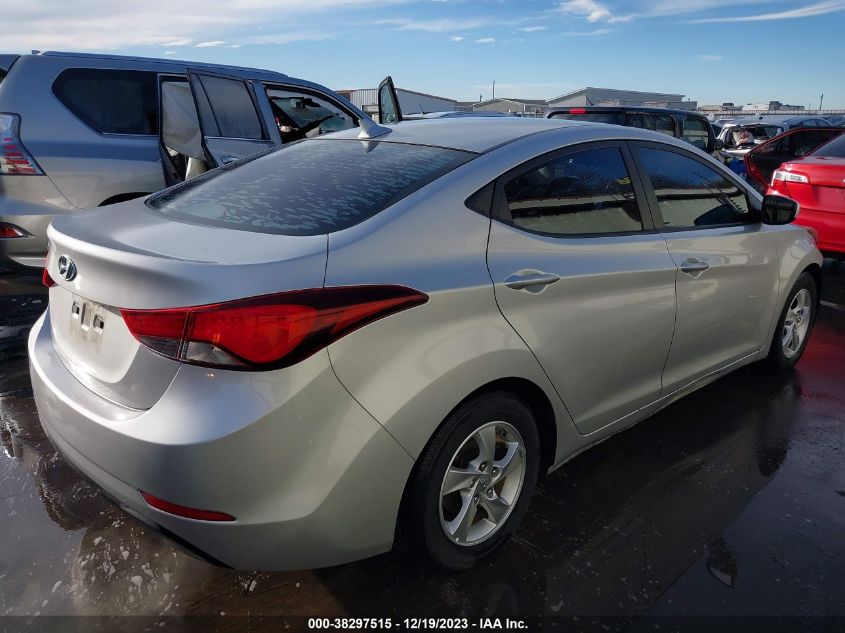 2015 HYUNDAI ELANTRA SE - 5NPDH4AE2FH570167