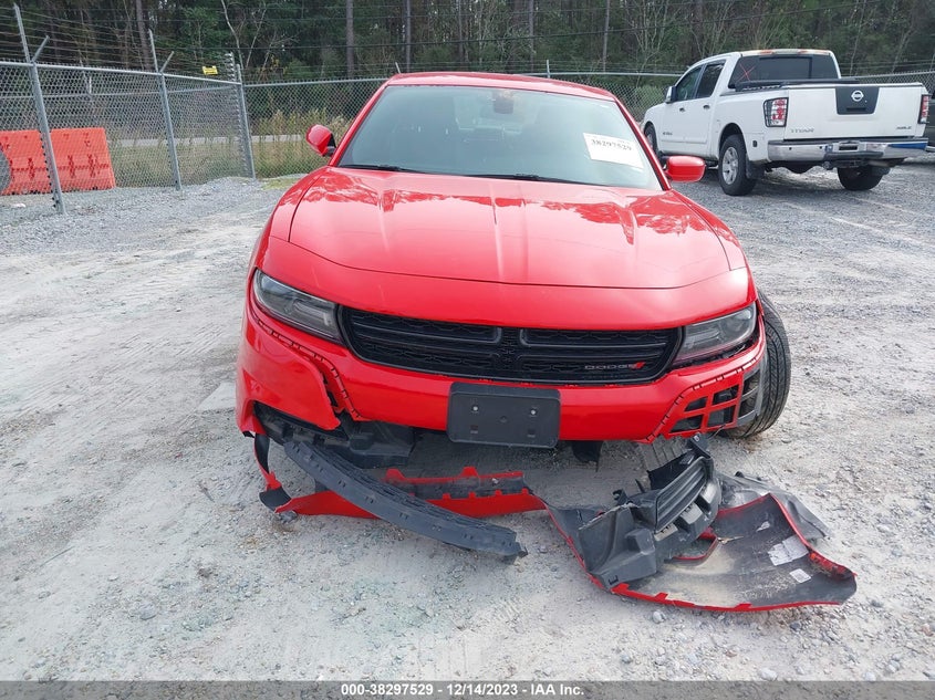 VIN 2C3CDXBG9MH642761 2021 DODGE CHARGER SXT RWD