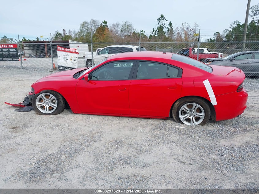 VIN 2C3CDXBG9MH642761 2021 DODGE CHARGER SXT RWD