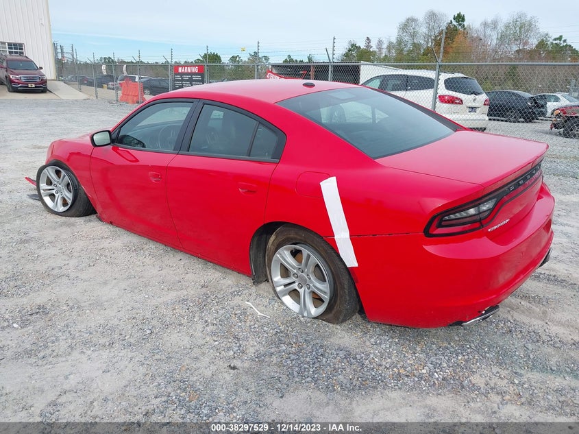 VIN 2C3CDXBG9MH642761 2021 DODGE CHARGER SXT RWD