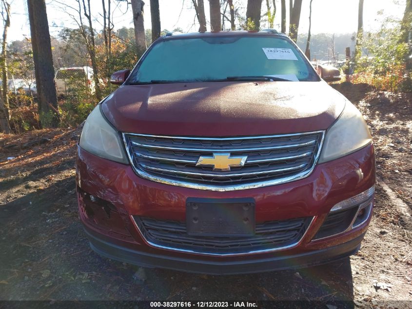 2015 CHEVROLET TRAVERSE LT - 1GNKRGKD5FJ284355