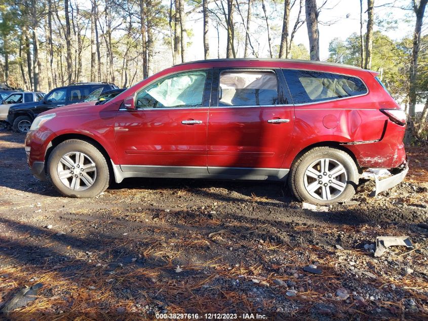 2015 CHEVROLET TRAVERSE LT - 1GNKRGKD5FJ284355