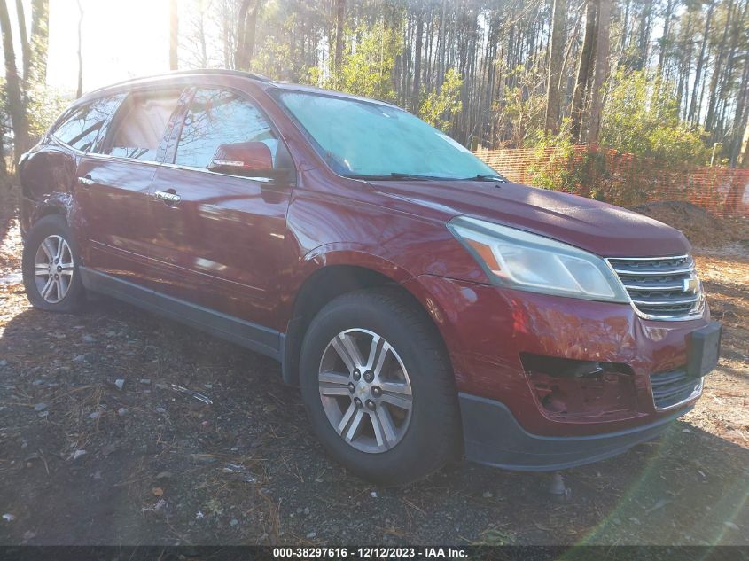 2015 CHEVROLET TRAVERSE LT - 1GNKRGKD5FJ284355