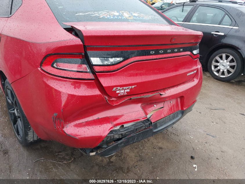 2013 DODGE DART SXT/RALLYE - 1C3CDFBA2DD110321