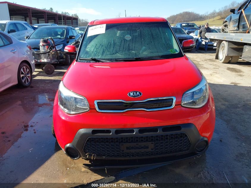 2014 KIA SOUL + - KNDJP3A51E7729392