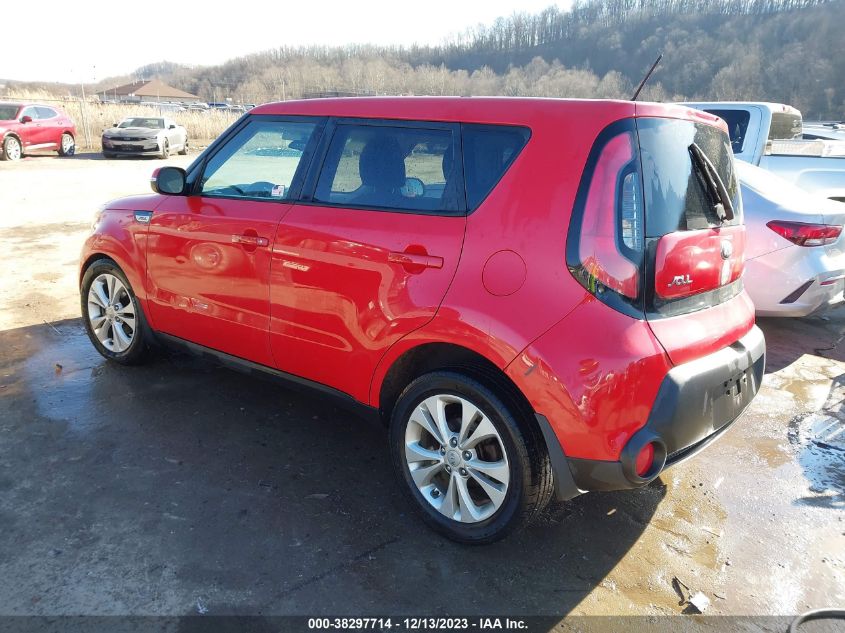 2014 KIA SOUL + - KNDJP3A51E7729392