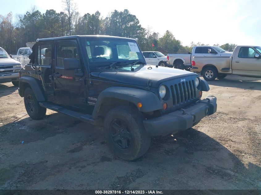 2013 JEEP WRANGLER UNLIMITED SPORT RHD - 1C4BJWKG8DL642084
