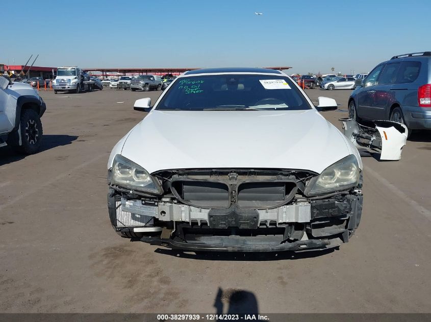 2014 BMW 640I GRAN COUPE WBA6A0C56EDZ04527