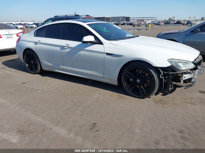 2014 BMW 640I GRAN COUPE WBA6A0C56EDZ04527