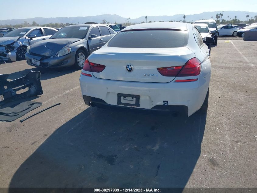 2014 BMW 640I GRAN COUPE WBA6A0C56EDZ04527