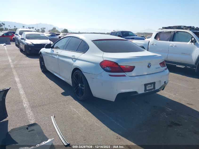2014 BMW 640I GRAN COUPE WBA6A0C56EDZ04527
