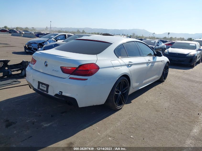 2014 BMW 640I GRAN COUPE WBA6A0C56EDZ04527
