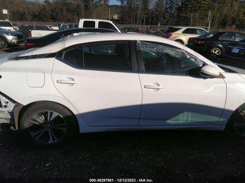 VIN 3N1AB8CV2NY290763 2022 NISSAN SENTRA SV