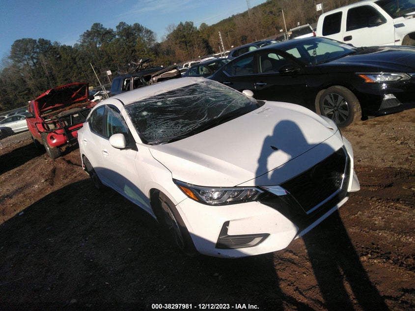VIN 3N1AB8CV2NY290763 2022 NISSAN SENTRA SV