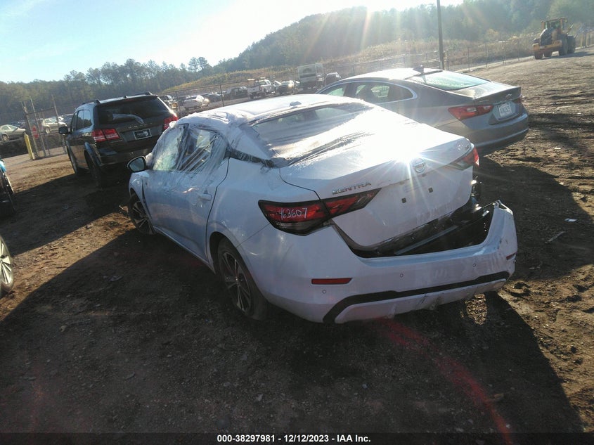 VIN 3N1AB8CV2NY290763 2022 NISSAN SENTRA SV