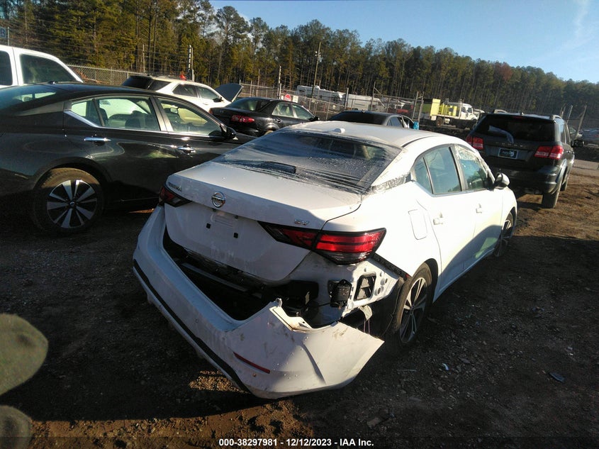 VIN 3N1AB8CV2NY290763 2022 NISSAN SENTRA SV