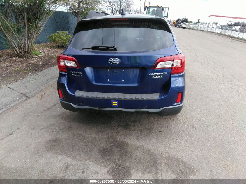 2016 SUBARU OUTBACK 2.5I LIMITED - 4S4BSANCXG3247381