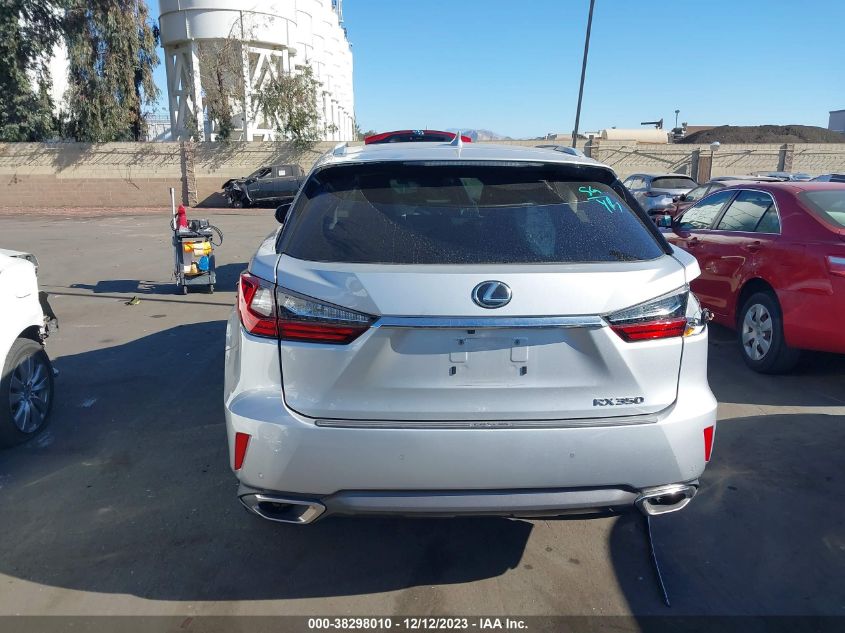 2017 LEXUS RX 350 - 2T2ZZMCA8HC072098