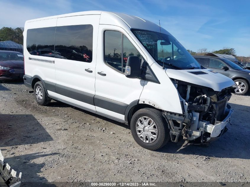 2020 FORD TRANSIT-350 PASSENGER VAN XLT - 1FBAX2C82LKA43779