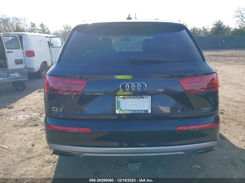 2018 AUDI Q7 2.0T PREMIUM - WA1LHAF73JD010509
