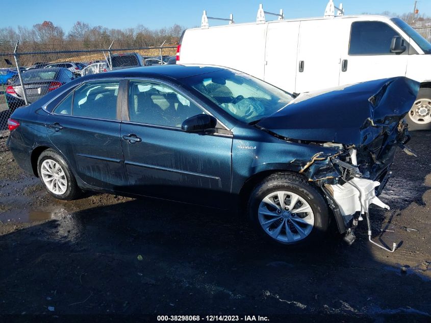 2016 TOYOTA CAMRY HYBRID LE - 4T1BD1FKXGU177570