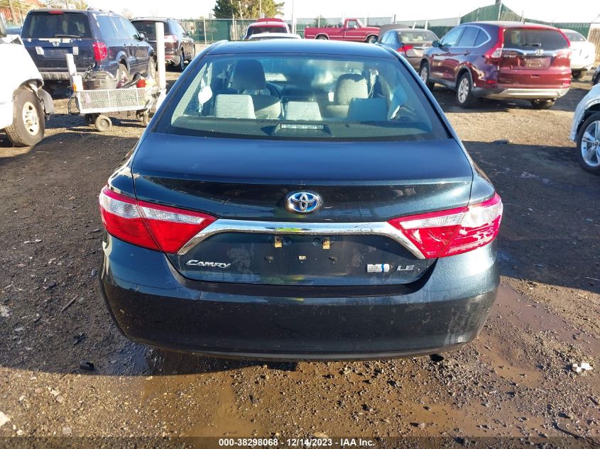 2016 TOYOTA CAMRY HYBRID LE - 4T1BD1FKXGU177570