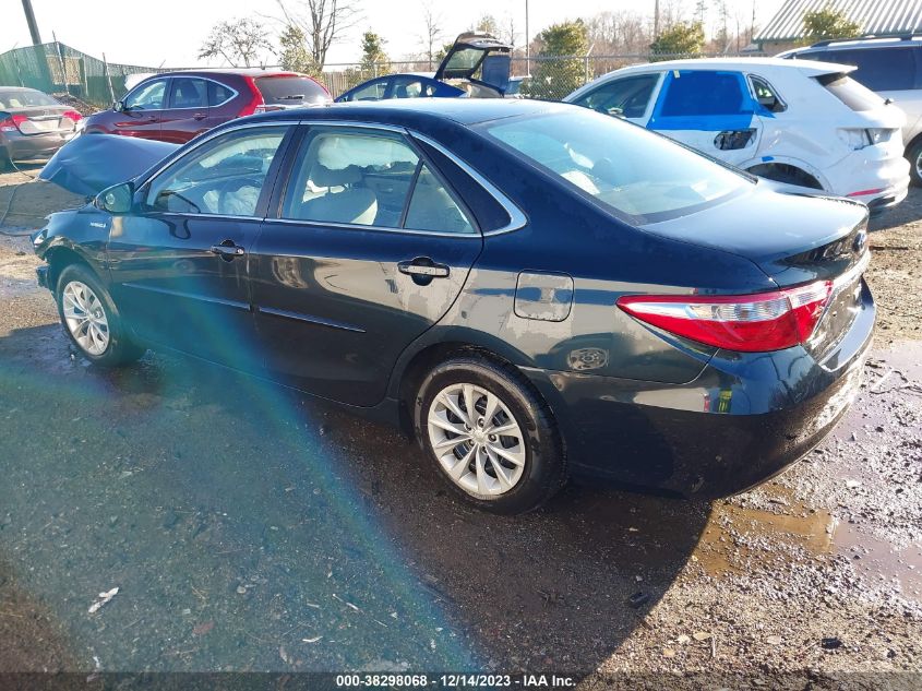 2016 TOYOTA CAMRY HYBRID LE - 4T1BD1FKXGU177570