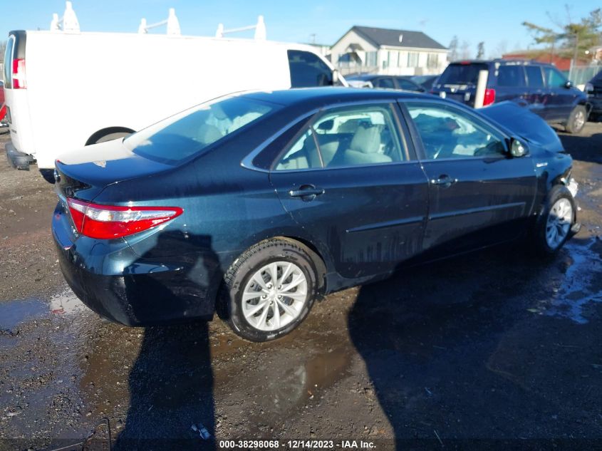2016 TOYOTA CAMRY HYBRID LE - 4T1BD1FKXGU177570