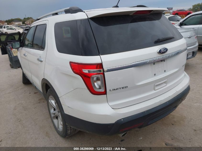 2014 FORD EXPLORER LIMITED - 1FM5K7F83EGB40589