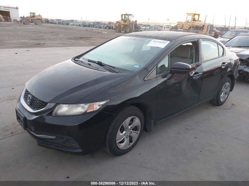 2014 HONDA CIVIC LX - 2HGFB2F51EH508095