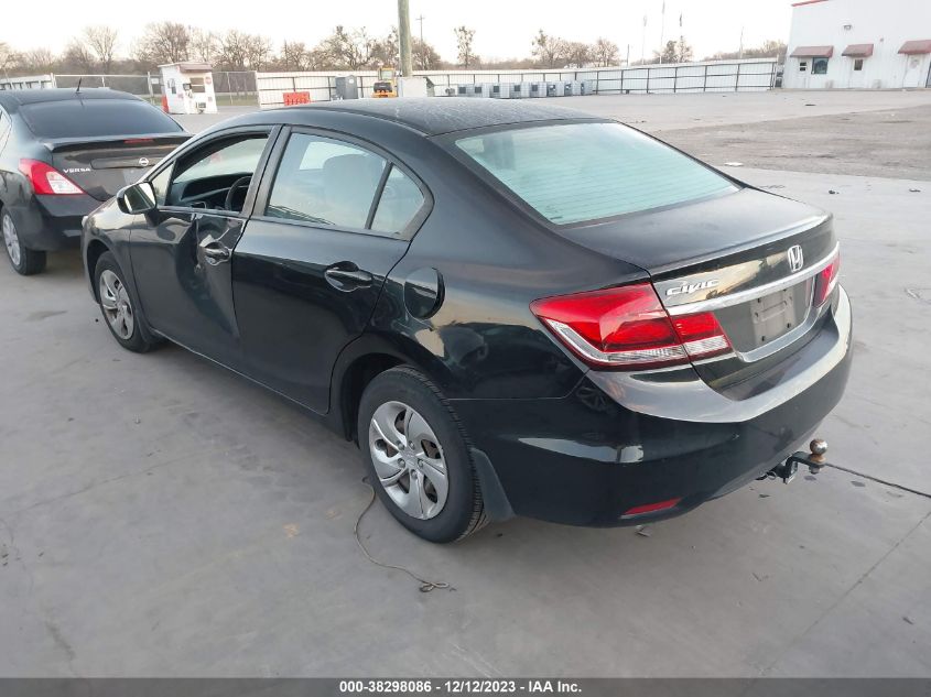 2014 HONDA CIVIC LX - 2HGFB2F51EH508095