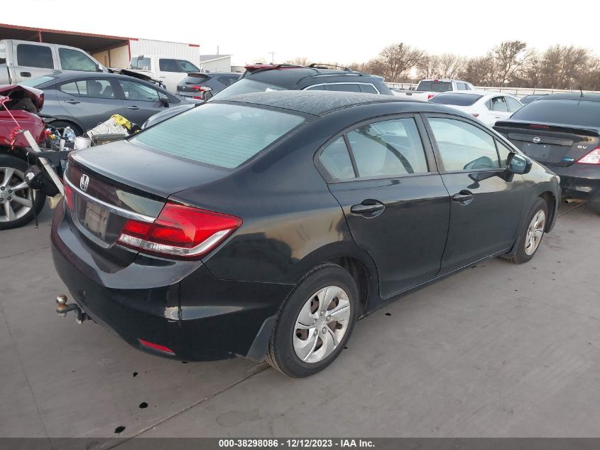 2014 HONDA CIVIC LX - 2HGFB2F51EH508095