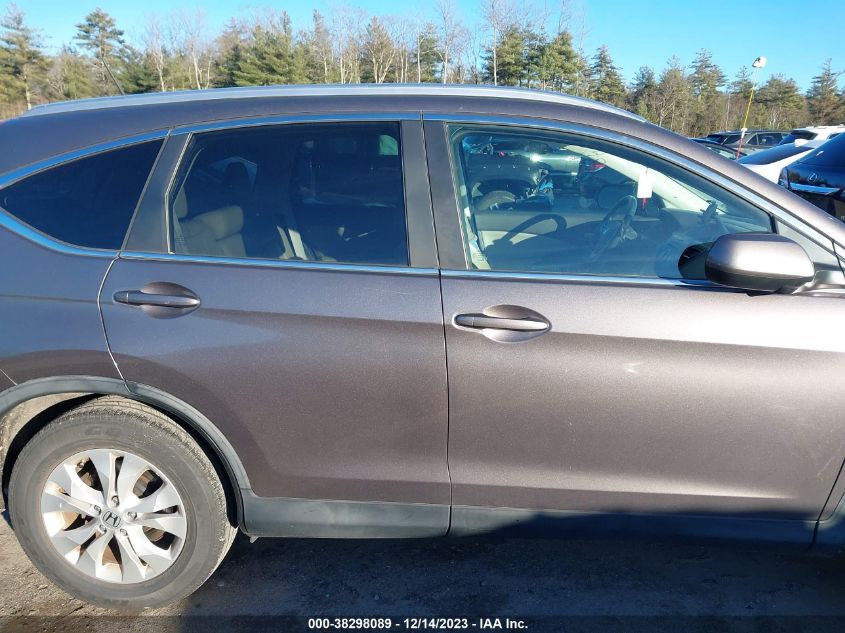 2013 HONDA CR-V EX-L - 5J6RM4H77DL082893
