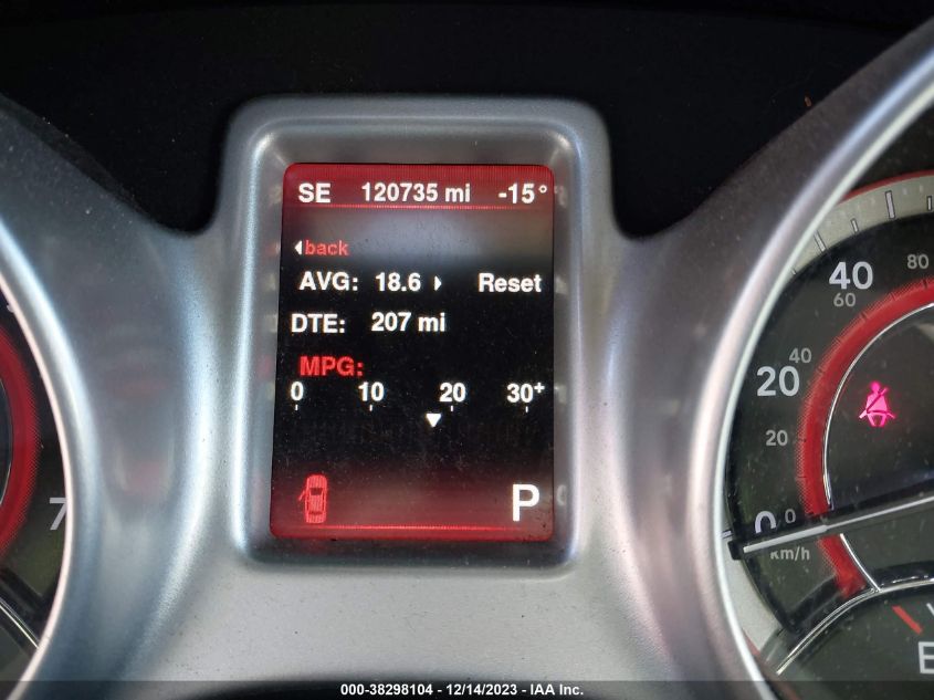 2014 DODGE JOURNEY SXT - 3C4PDDBG0ET107208
