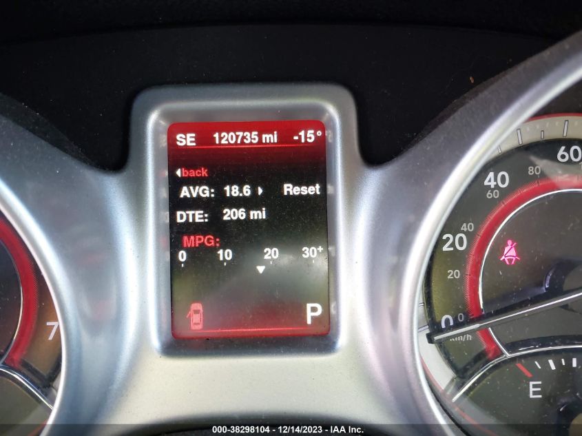 2014 DODGE JOURNEY SXT - 3C4PDDBG0ET107208