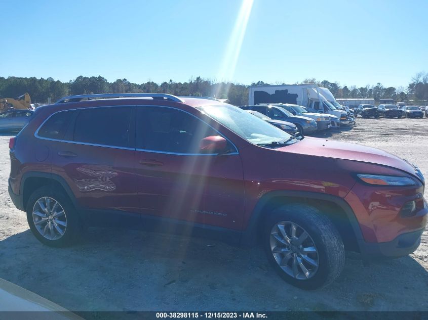 2016 JEEP CHEROKEE LIMITED - 1C4PJMDB9GW120420