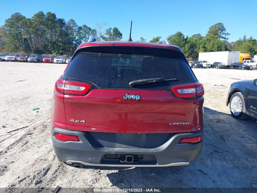 2016 JEEP CHEROKEE LIMITED - 1C4PJMDB9GW120420